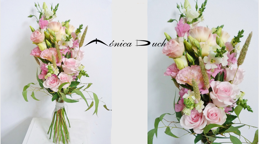 Ramo Rustic Chic Rose